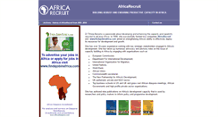 Desktop Screenshot of africarecruit.com